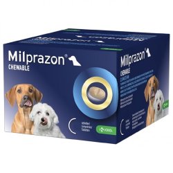Milprazon Chewable 2,5 mg/25 mg tabletės mažiems šunims ir šuniukams 1 tabletė