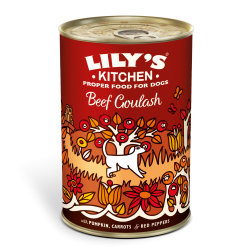 Lilys Kichen Beef Goulash konservai šunims 400g.