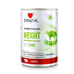 DISUGUAL Weight konservas šunims su jautiena 400g