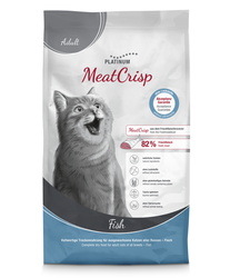 Platinum MeatCrisp sausas pašaras suaugusioms katėms su žuvimi 3 kg 
