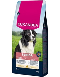Eukanuba Senior Dog  Medium Dogs Chicken 15kg