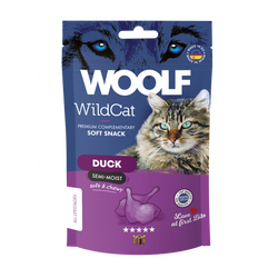 WOOLF WILDCAT SNACKS - DUCK Kačių skanėstai su antiena 50gr