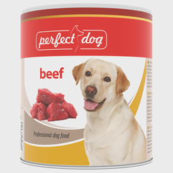 Perfect Dog Beef konservai šunims 6x800gr