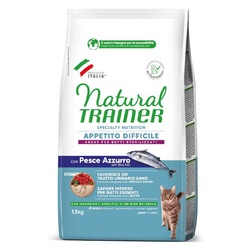 NATURAL TRAINER CAT EXIGENT BLUE FISH su melsvaja žuvimi 1,5kg