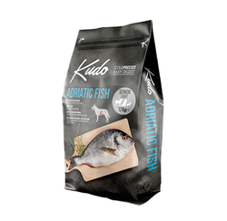 Kudo Adriatic Fish Senior Light sausas pašaras vyresniems šunims 12 kg
