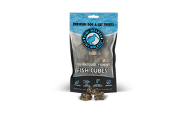 KIWI Walker Air-dried skanėstai -100% žuvies kubeliai, 100 g 