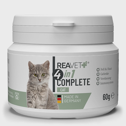 ReaVET 4in1 Complete milteliai katėms 60g
