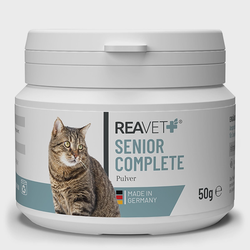 ReaVET senior complete milteliai katėms 50g