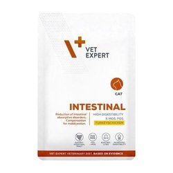 VetExpert Veterinary Diet Intestinal cat Turkey&Chicken 12x100g pouch