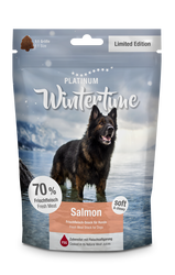 Platinum Click-Bits Wintertime Salmon skanėstai šunims 150 g 