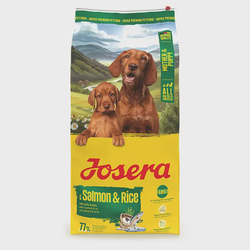 Josera Mother and Puppy pašaras kalėms ir šuniukams su lašišair ryžiais 12,5 kg