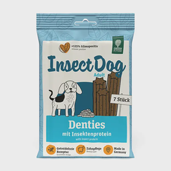 Green Petfood InsectDog Denties skanėstai šunims su vabzdžiais, 180 g