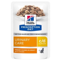 Hills Prescription Diet Feline c/d Pouch 12x85g