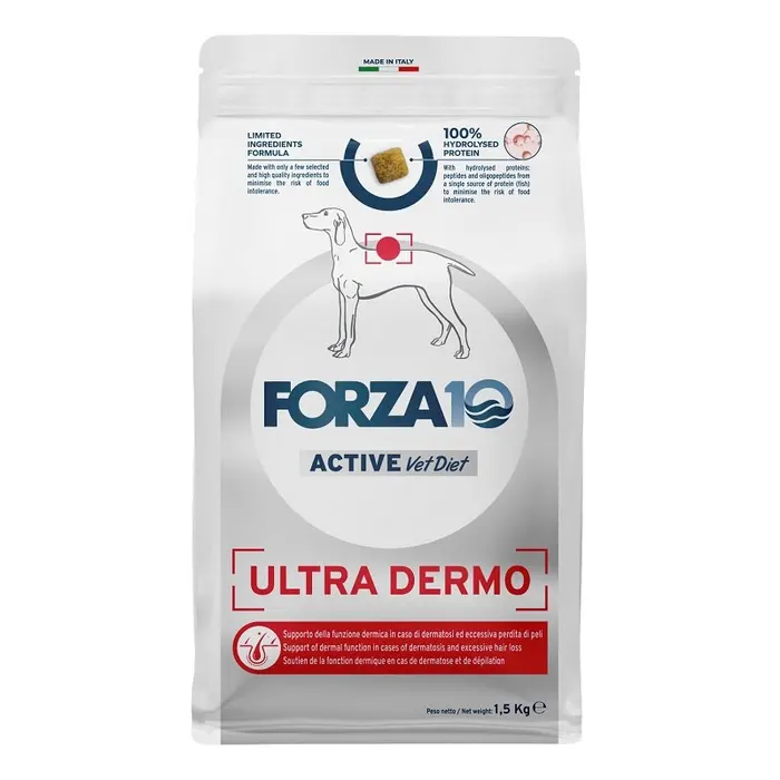 FORZA10 VetDiet ULTRA DERMO All Breed šunims su žuvimi 10kg