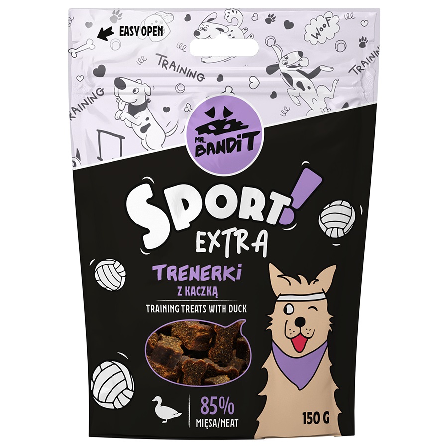Mr. Bandit SPORT EXTRA treniruočių skanėstai su antiena 150 g