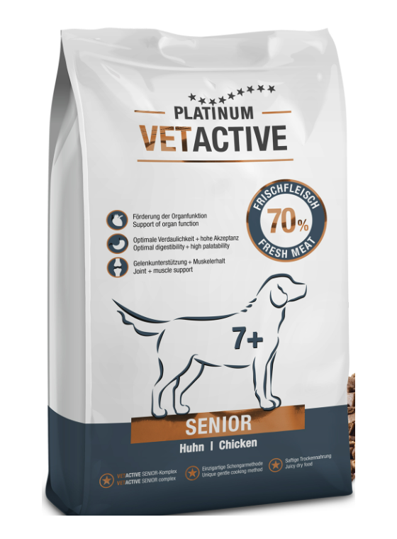 Platinum VetActive Senior Chicken 5kg