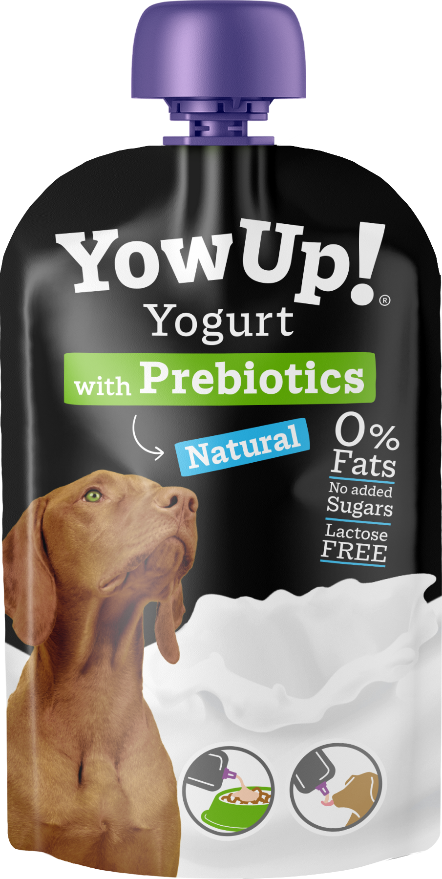 JOGURTAS ŠUNIMS YOWUP YOGURT NATURAL DOG 115G