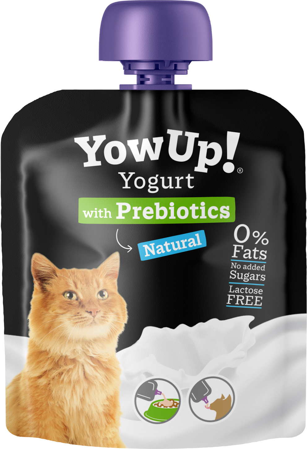 YowUp! Jogurtas katėms su natūraliais prebiotikais 