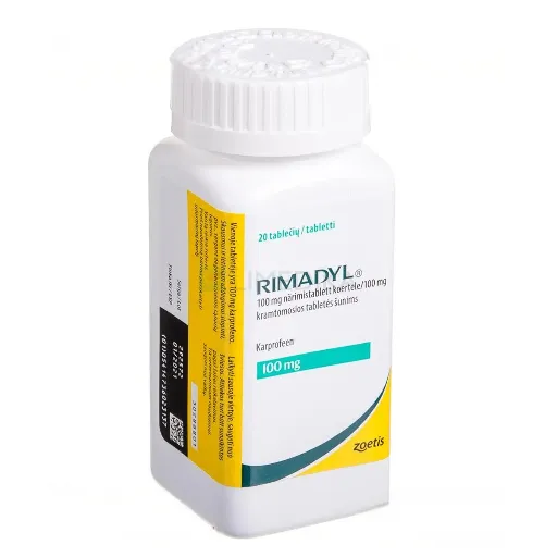 Rimadyl 100mg. 20 tab. skausmo slopinimui